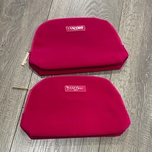 2/$10 Lancôme Vibrant Pink Cosmetic Bag